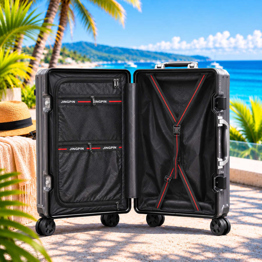 Valise cadre aluminium, coloris au choix