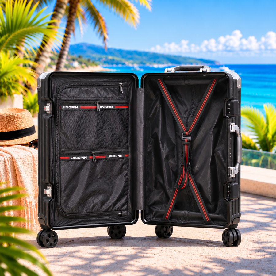 Valise cadre aluminium, coloris au choix