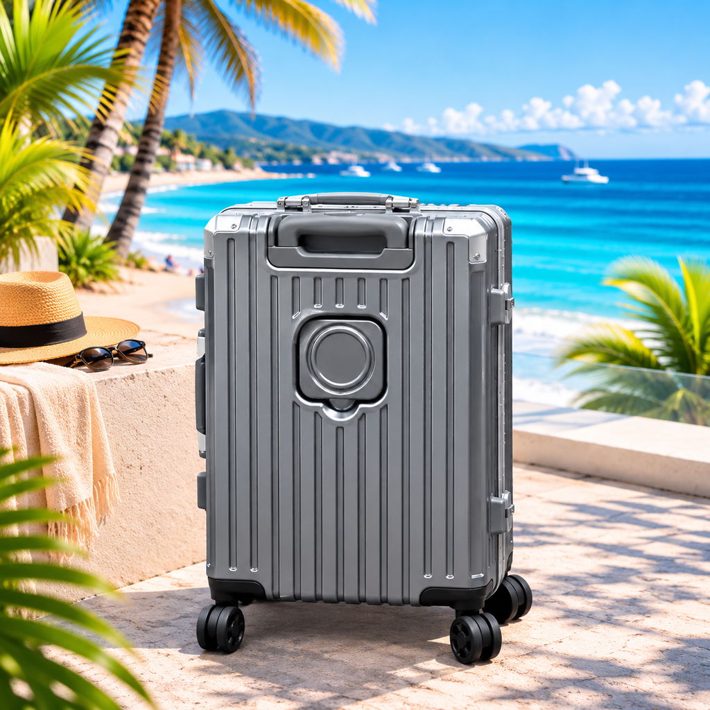 Valise cadre aluminium avec port USB