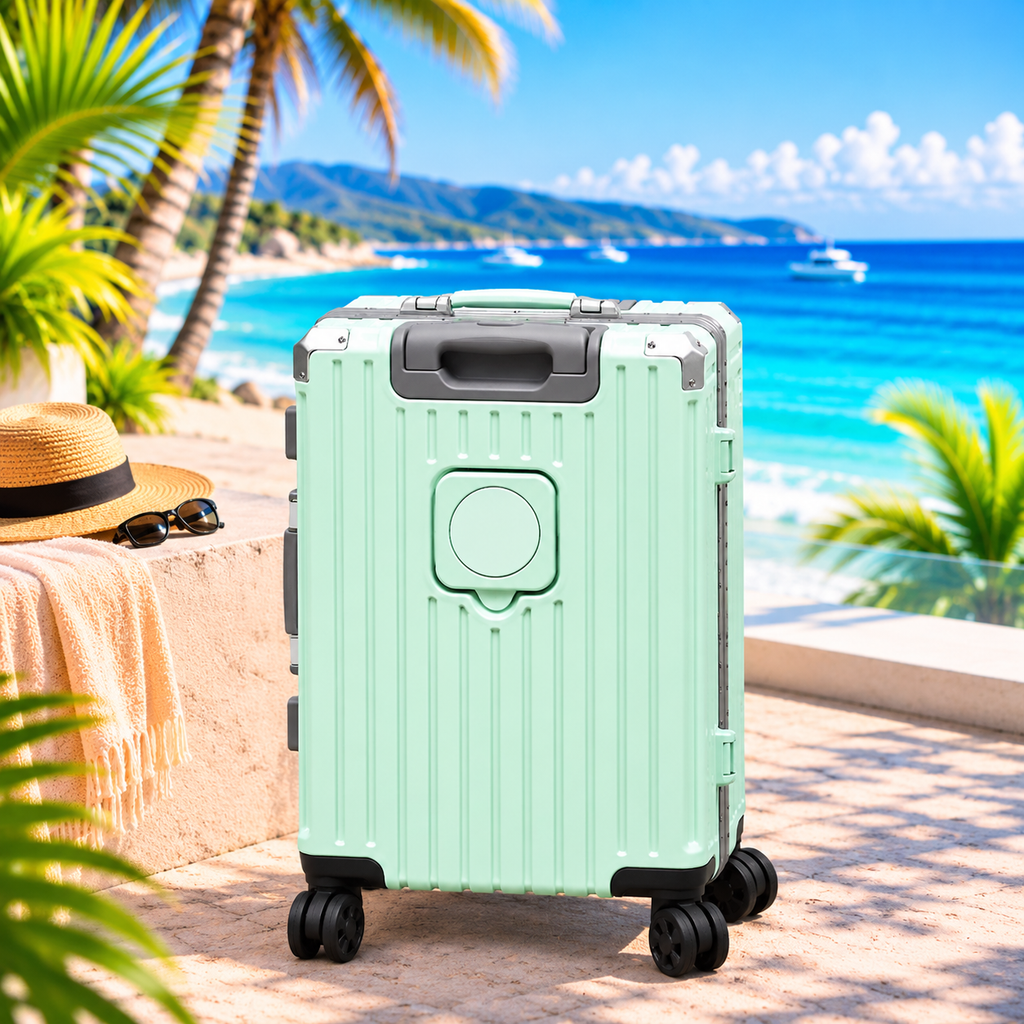 Valise cadre aluminium avec port USB