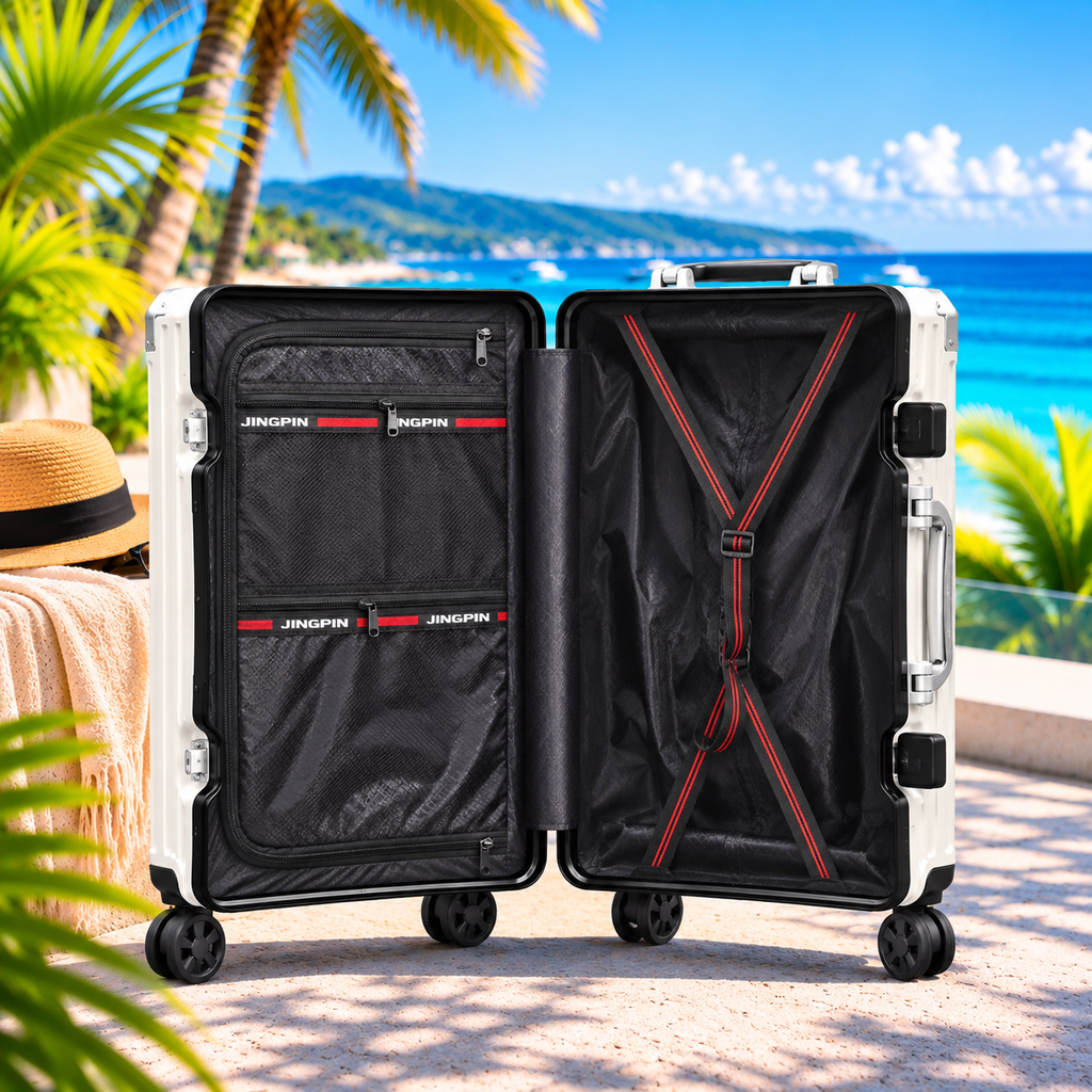 Valise cadre aluminium avec port USB
