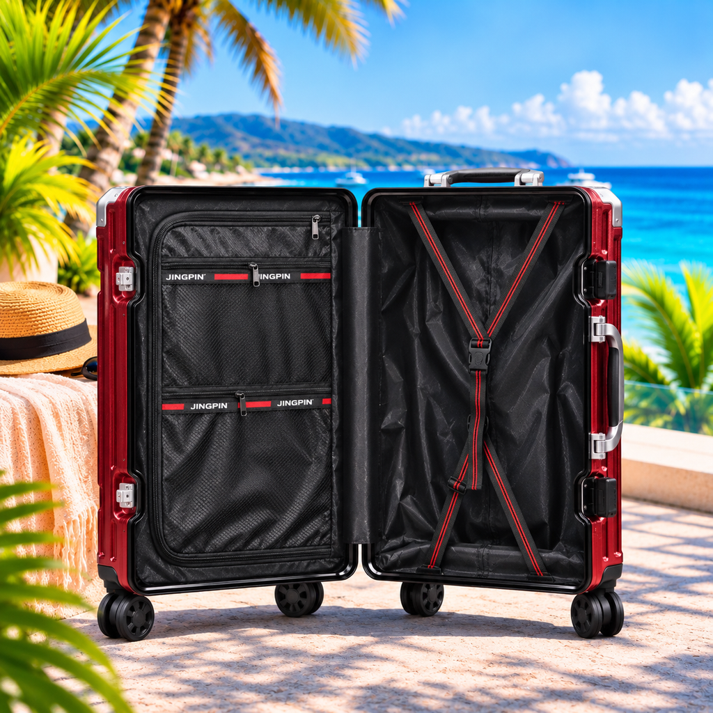 Valise cadre aluminium avec port USB